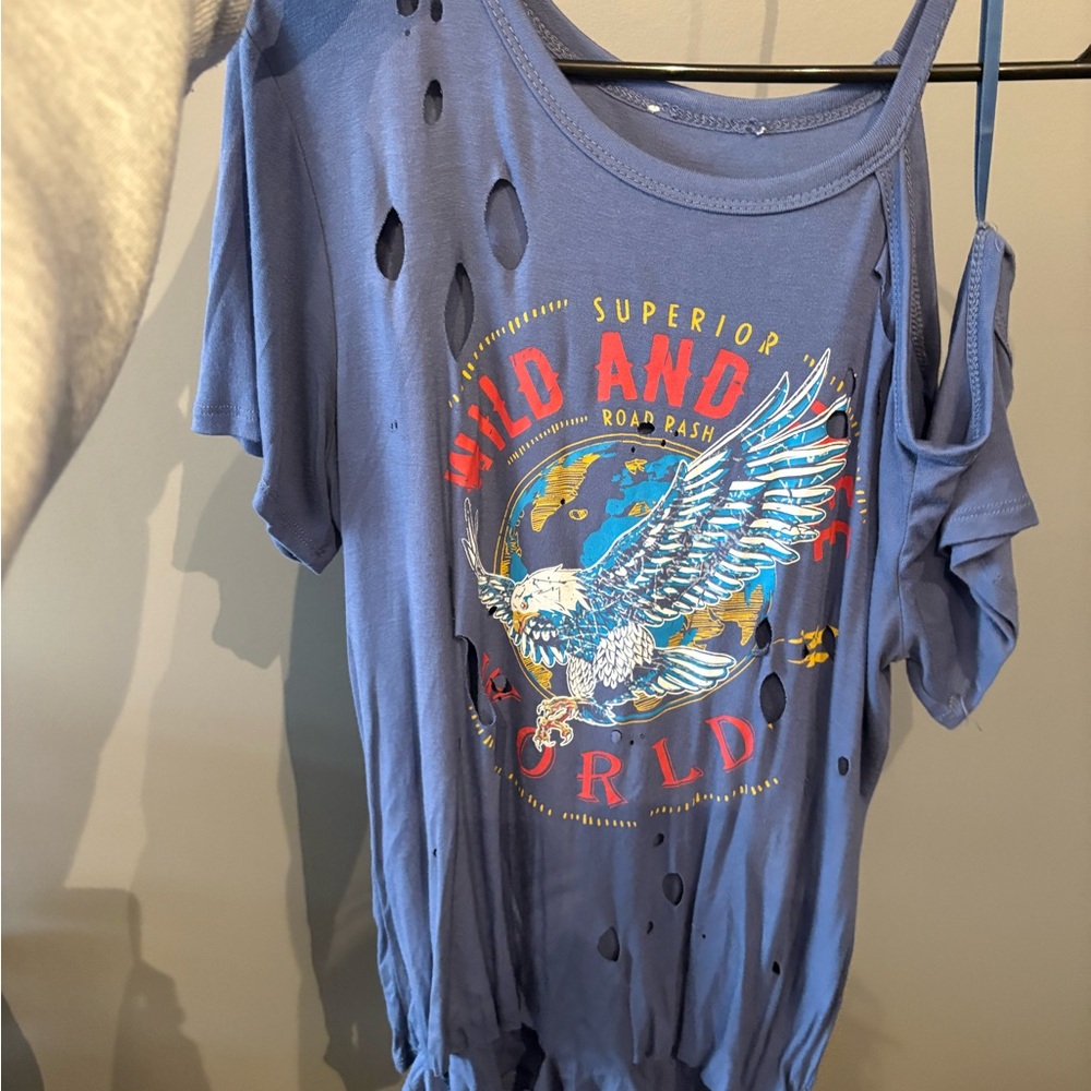 Distressed vintage shirt